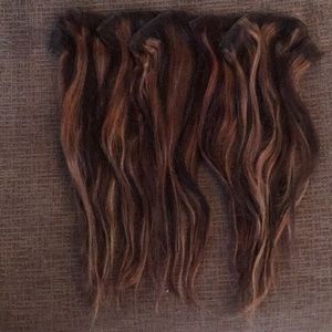 Remy human hair extensions!